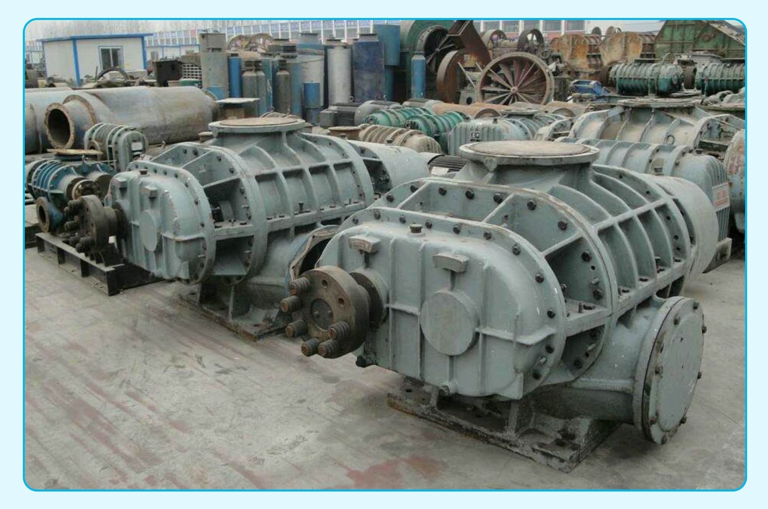 羅茨風(fēng)機(jī)維修圖五 羅茨風(fēng)機(jī)維修圖五